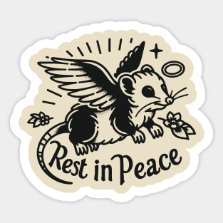 Rest In Peace Flash Tattoo Sticker